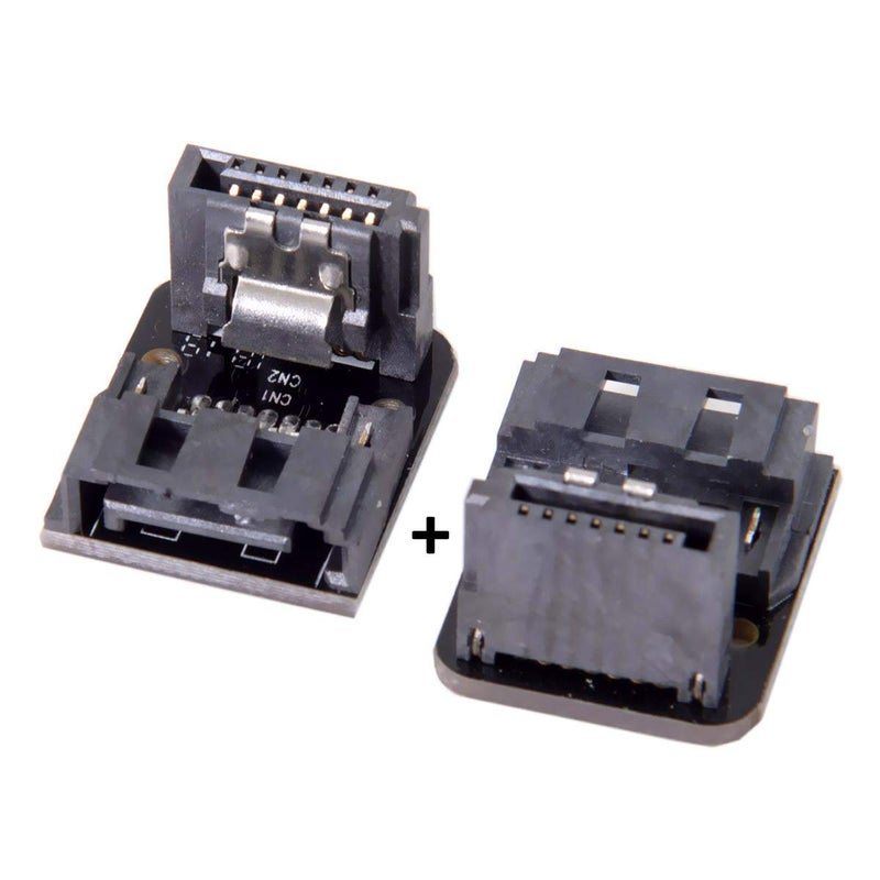 xiwai SATA 7Pin Female to 7pin Male 90 Degree Angled Adapter Mainboard Motherboard for Desktops SSD HDD - Image 5